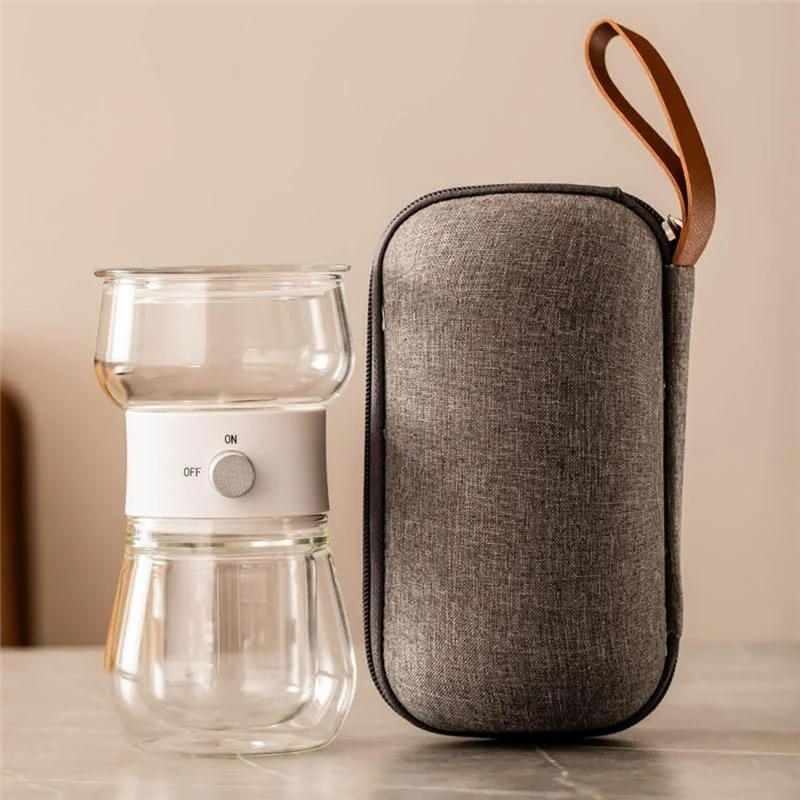 corecup© portable glass tea infuser