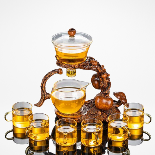 ceremonial tea set — full ritual kit